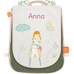 Sac � dos la fille et le lapin (personnalisable)