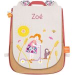 Sac  dos la fille et la trottinette (personnalisable)