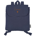 Sac � dos gaze bleu jean (personnalisable)