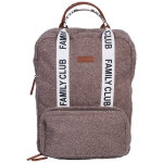 Sac � dos � langer family club signature teddy soft brown