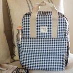 Sac � dos � langer i love vichy noir