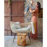 Sac � dos � langer en polyester recycl� green label rolltop curry
