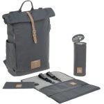 Sac  dos  langer en polyester recycl rolltop anthracite