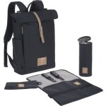 Sac  dos  langer en polyester recycl rolltop bleu nuit