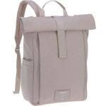 Sac  dos  langer rolltop up taupe green label
