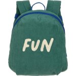 Sac  dos little gang velours fun ocean green