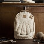 Sac � dos midi white boucl�