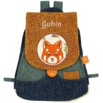 Sac � dos tchikis 3 panda roux (personnalisable)