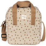 Sac isotherme biberons coeurs poppy cannelle