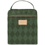 Sac isotherme pour biberon et d�jeuner hyde park forest green diamonds