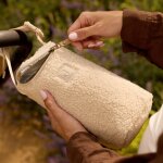 Sac isotherme pour biberon teddy lou sand
