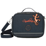 Sac isotherme navy orange stitching