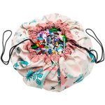 Sac  jouets 2 en 1 rversible original print walk in a park