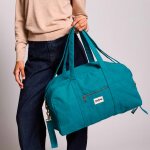 Sac � langer basile bleu paon