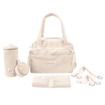 Sac � langer fluffy corduroy beige