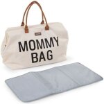 Sac à langer à anses mommy bag blanc cassé Sac à langer à anses mommy bag blanc cassé