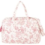 Sac à langer à anses toile de jouy Sac à langer à anses toile de jouy