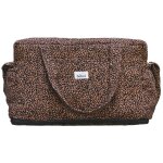 Sac � langer bandouli�re 24 / 48h l�opard noir
