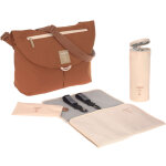 Sac � langer bandouli�re manu terracotta green label