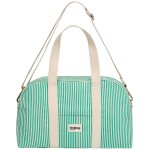 Sac � langer charlie rayures fines vert