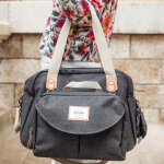 Sac � langer gen�ve ii gris chin� fonc�