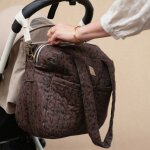 Sac � langer imperm�able hyde park l�onie brown