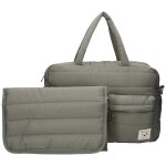 Sac � langer matelass� imperm�able vert
