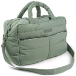 Sac � langer matelass� vert