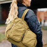 Sac � langer et pochette mellow kaki