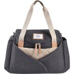 Sac � langer sydney gris chin� fonc�
