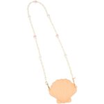 Sac  main coquillages corail