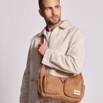 Sac multipoches emile cannelle