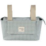 Sac � poussette i love vichy vert