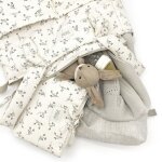 Sac � poussette sophie olive bloom canvas