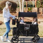 Sac de rangement pour chariot de transport enfant black