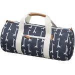 Sac week - end girafe bleu marine