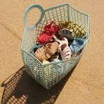 Sandales de plage bre dark rose (pointure 23)