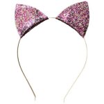 Serre tête chat multicolore Serre tête chat multicolore