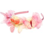 Serre - tête lilyanne fleurs & papillons Serre - tête lilyanne fleurs & papillons
