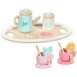 Service � th� en bois colourful teatime (13 pi�ces)