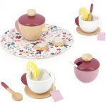 Service à thé en bois twist Service à thé en bois twist