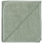 Serviette de toilette en �ponge vert (70 x 140 cm)