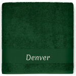 Serviette de bain dino vert for�t personnalisable (70 x 140 cm)