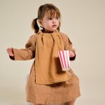 Serviette de cantine gaze camel