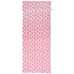 Serviette de plage bambou et gaze de coton blush et cornets de glace (80x160 cm)