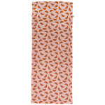 Serviette de plage bambou et gaze de coton toffee et croissants (80x160 cm)