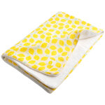 Serviette de plage citron pop (90 x 90 cm)