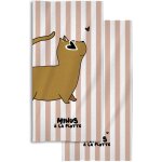Serviette de plage minus chat (70x140 cm)