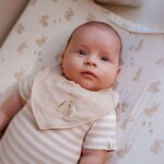 Set de 2 bavoirs bandana baby bunny