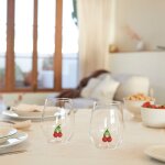 Set de 2 verres botanical cherry